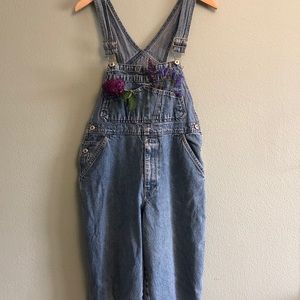 Denim Clip Overalls